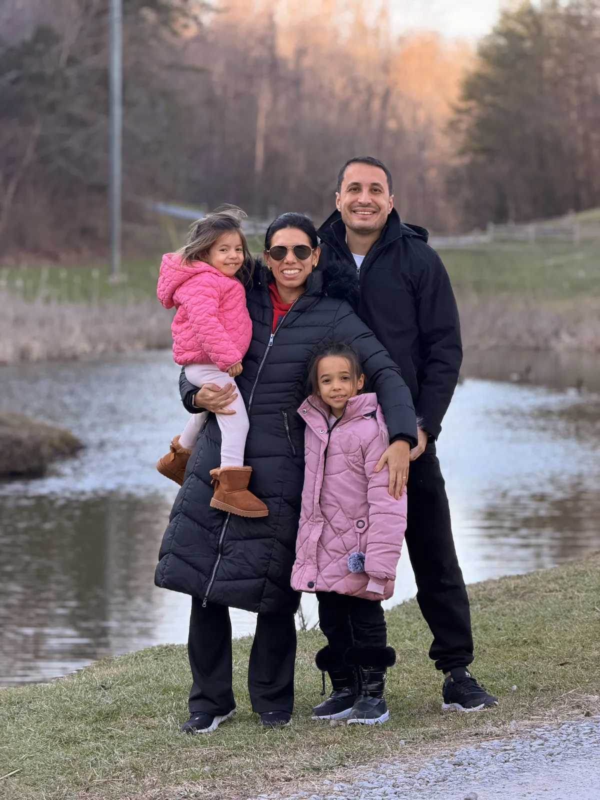 Fernando com a família